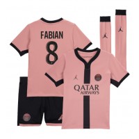 Camiseta Paris Saint-Germain Fabian Ruiz #8 Tercera Equipación para niños 2024-25 manga corta (+ pantalones cortos)